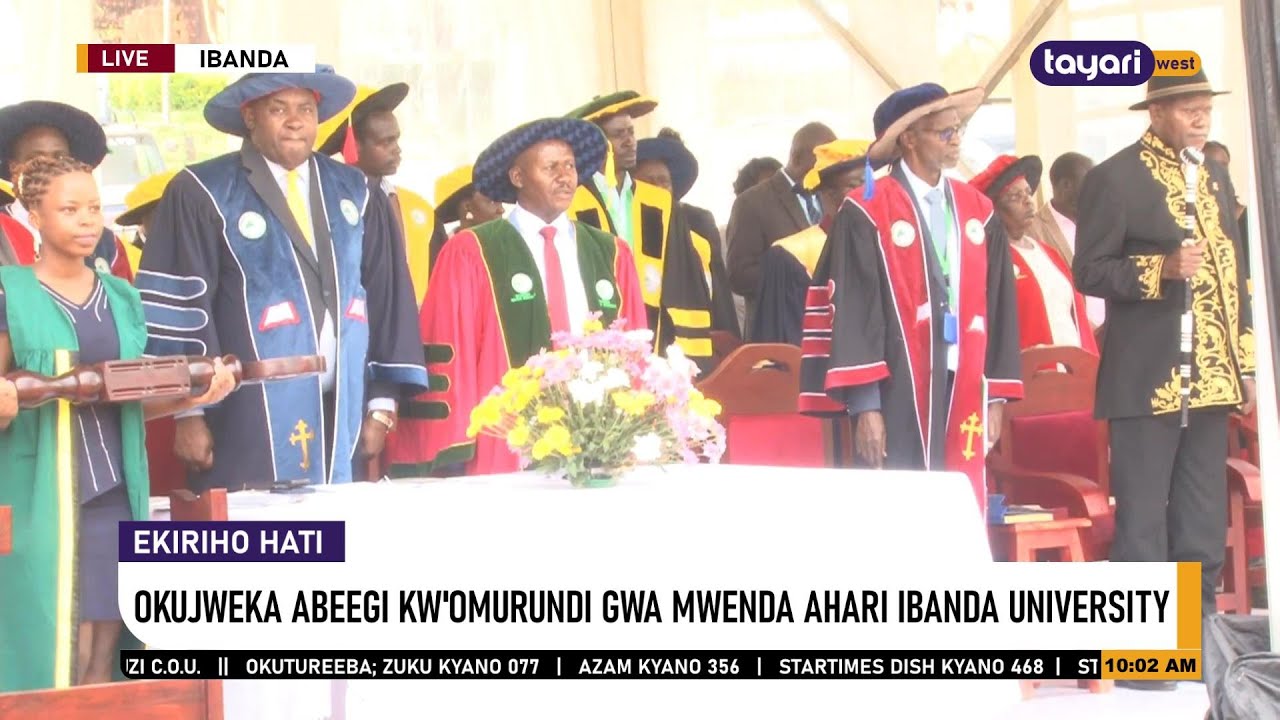 OKUJWEKA ABEEGI KW'OMURUNDI GWA MWENDA AHARI IBANDA UNIVERSITY || 05.12.2025