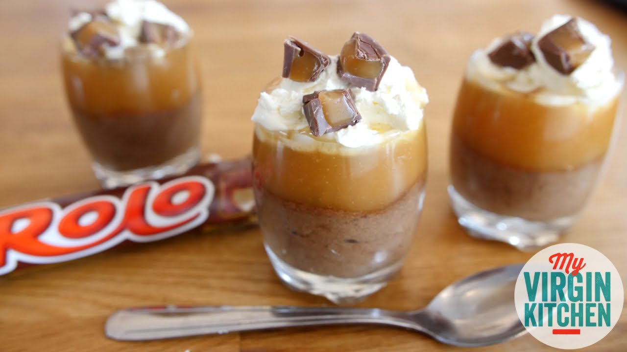 ROLO SALTED CARAMEL CHOCOLATE MOUSSE