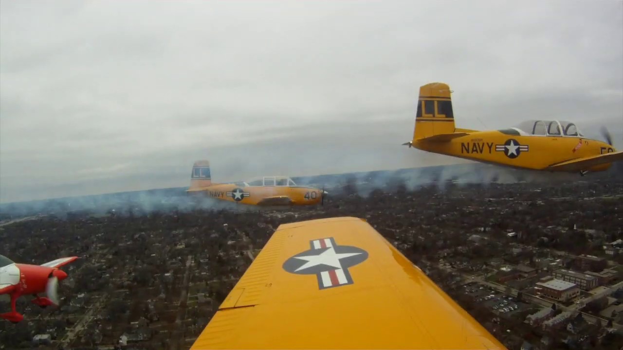 Lima Lima Flight Team Turkey Trot Flyover 2019