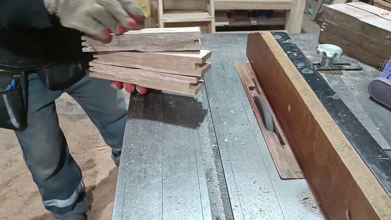 Como hacer los laterales de los bastidores.