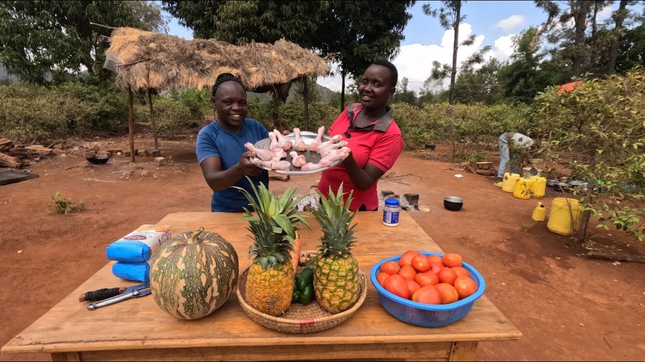 A mouthwatering drumstick 🍗🍗 Stew 🍲 you have never TASTED+pumpkin chapati 