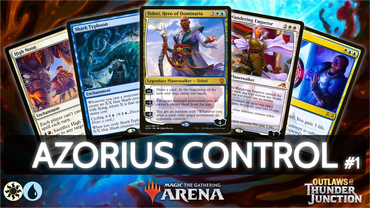 ⚪🔵Azorius Control, part 1 | MTG Arena | Explorer | BO3 | Outlaws of Thunder Junction