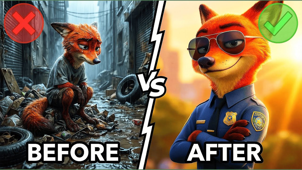 [KRASSE TRANSFORMATION] Nick Wilde in Zoomania 2! Judy Hopps erkennt ihn nicht wieder 😱💪