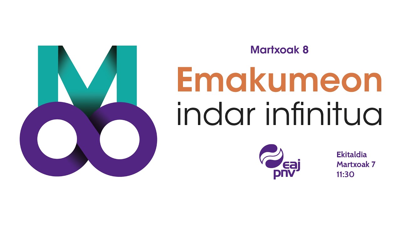 Martxoak 8 💜 Emakumeon indar infinitua