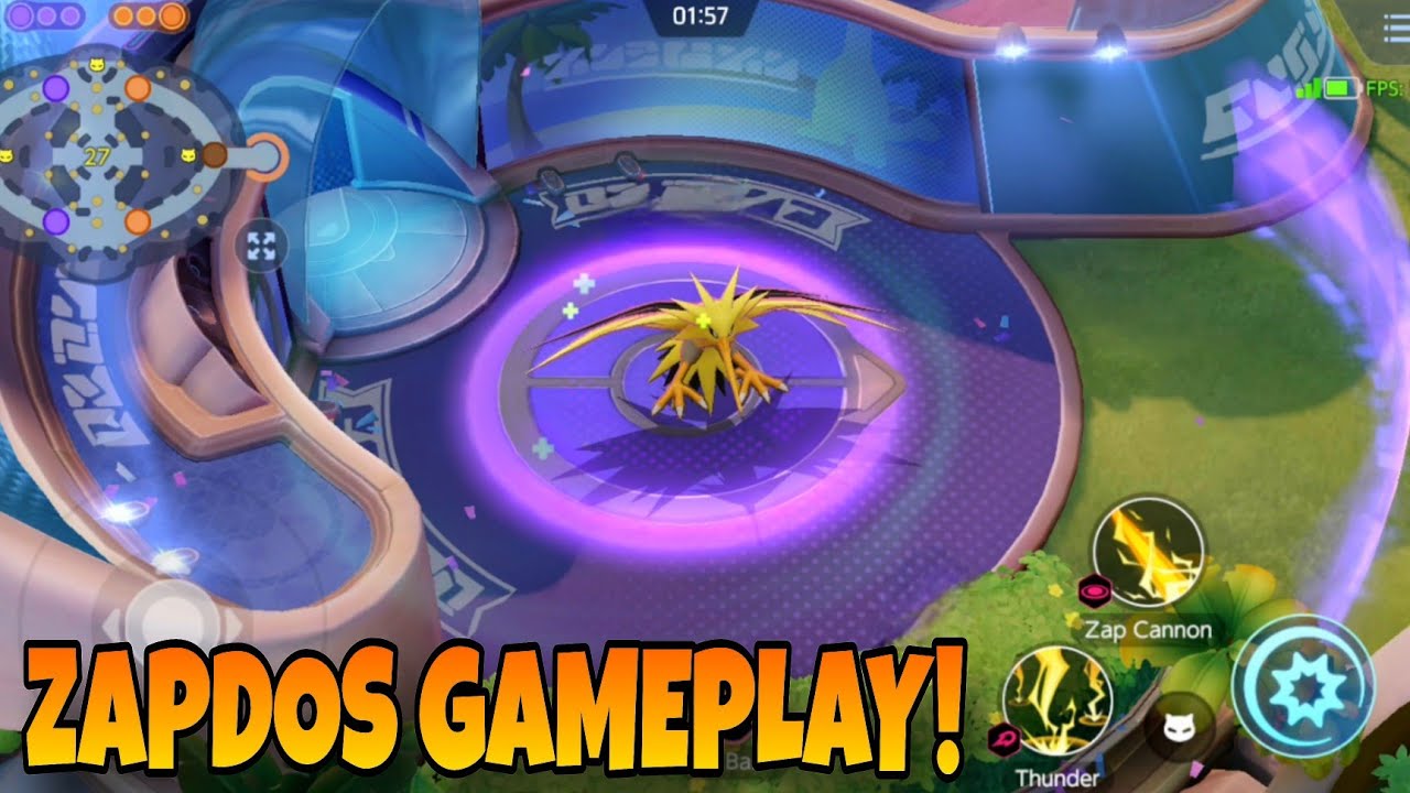 Articuno and Zapdos Gameplay !!! | Pokémon Unite 