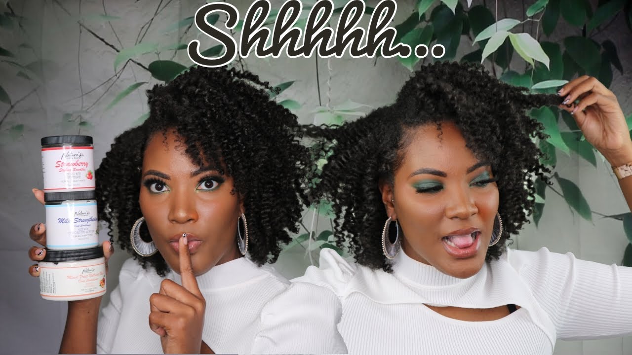 SHHHH.... TRYING NEW NATURE'S LITTLE SECRET PRODUCTS | JORDAN TWIST OUT