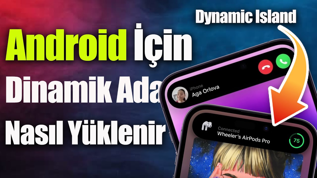 Android Telefonlara Dinamik Ada Nasıl Yüklenir ? (Dynamic Island)