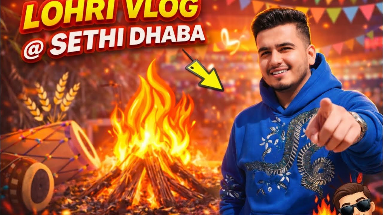 Lohri celebration at sethi dhaba🔥