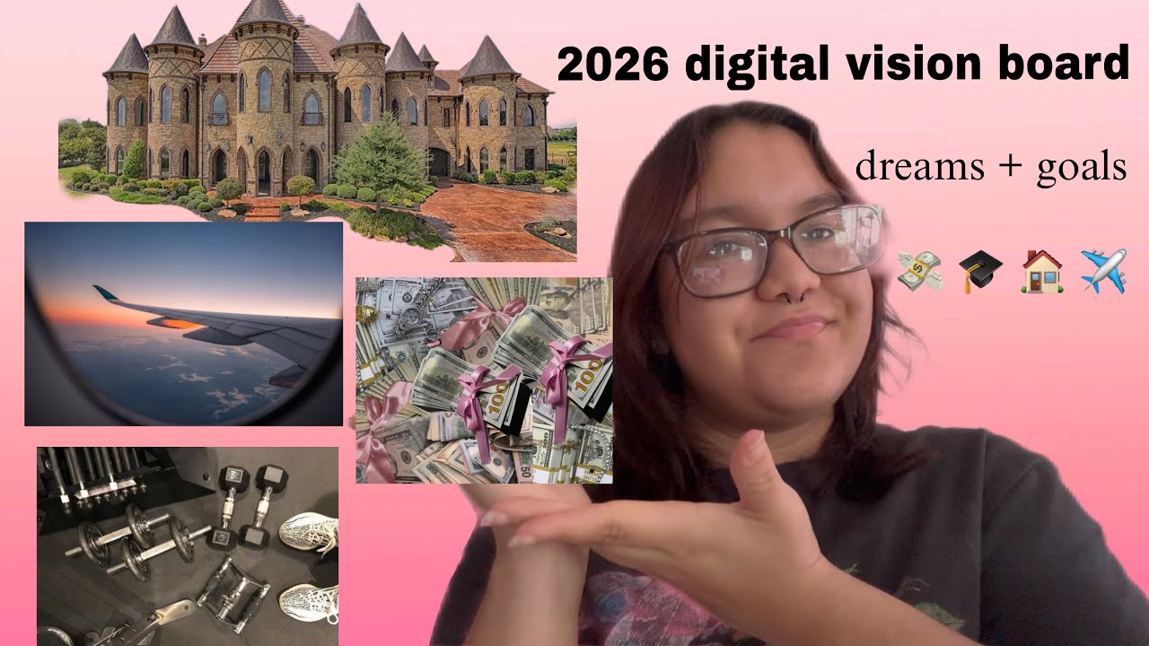 my 2026 digital vision board 📲✨