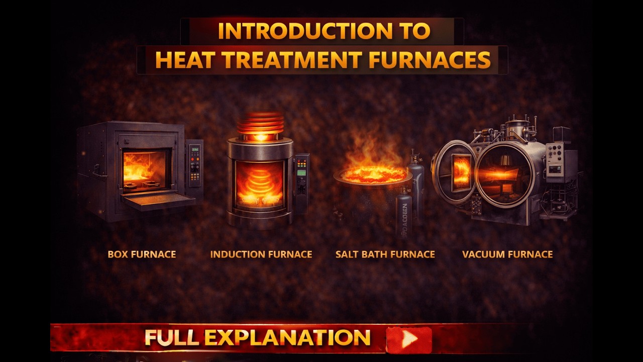 Introduction to Heat Treatment Furnaces | Types & Working // Diploma & Polytechnic