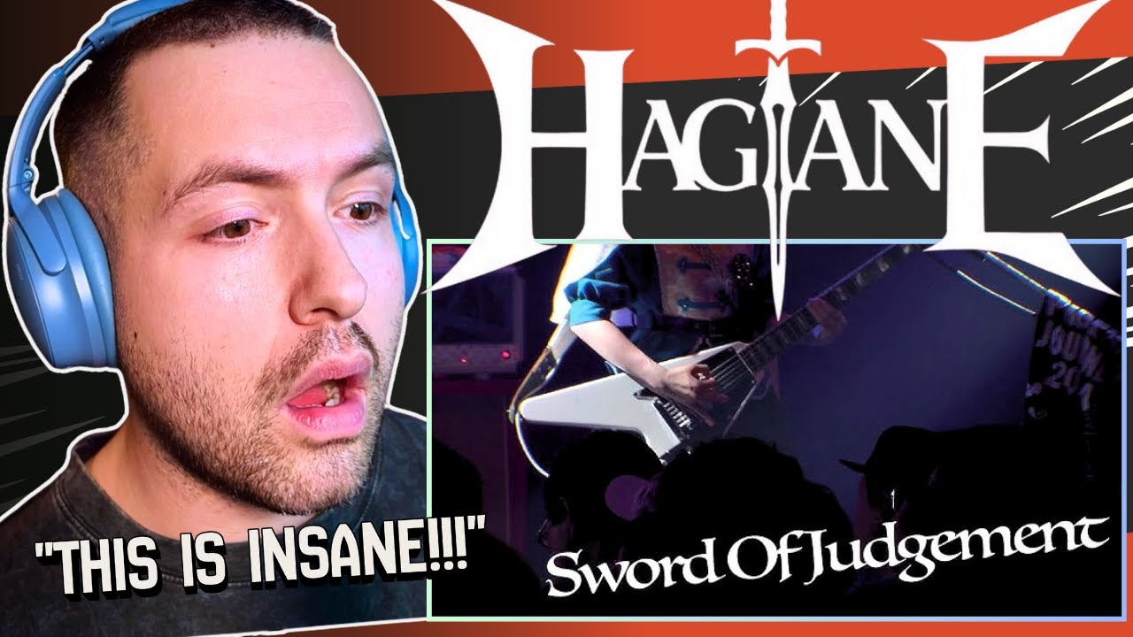 Реакция поклонника J-rock на видеоклип HAGANE на песню Sword Of Judgement (LIVE).