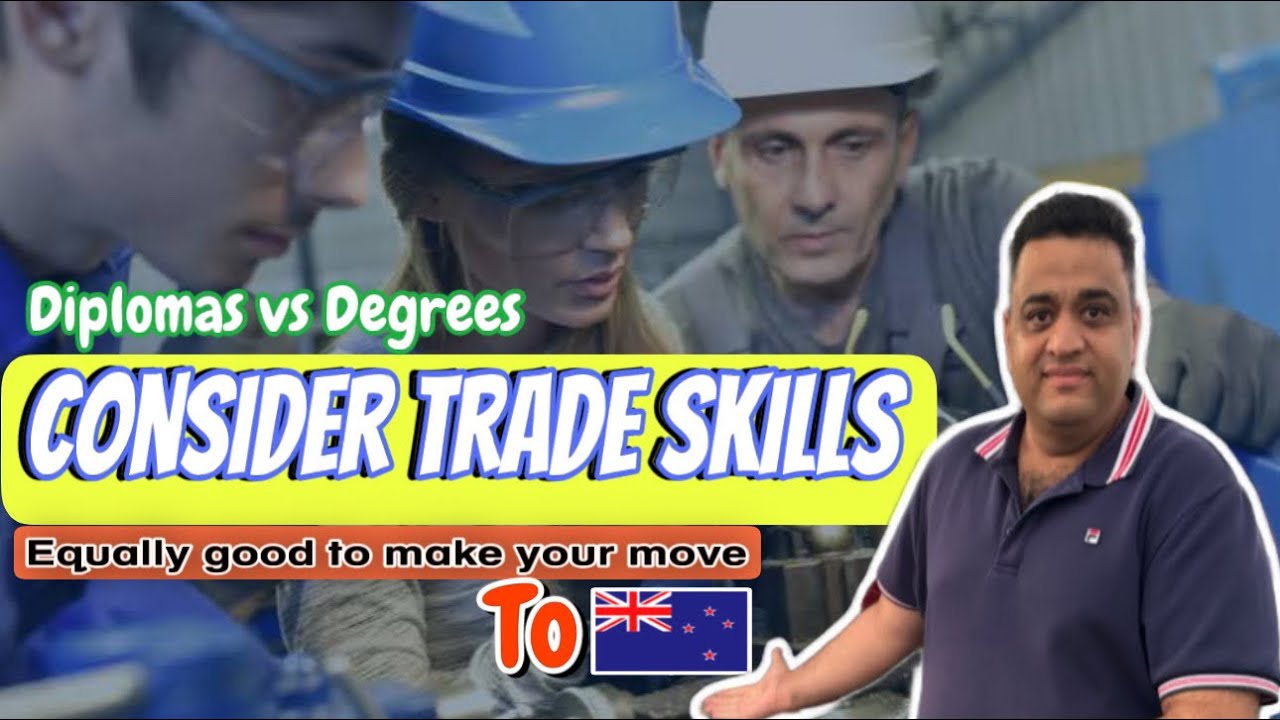 Diplomas vs Degrees in New Zealand | Trade Professions Skills in Demand | Khalid Bhai