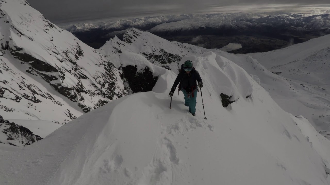 Skiing / Climbing NE Ridge Single Cone Remarkables