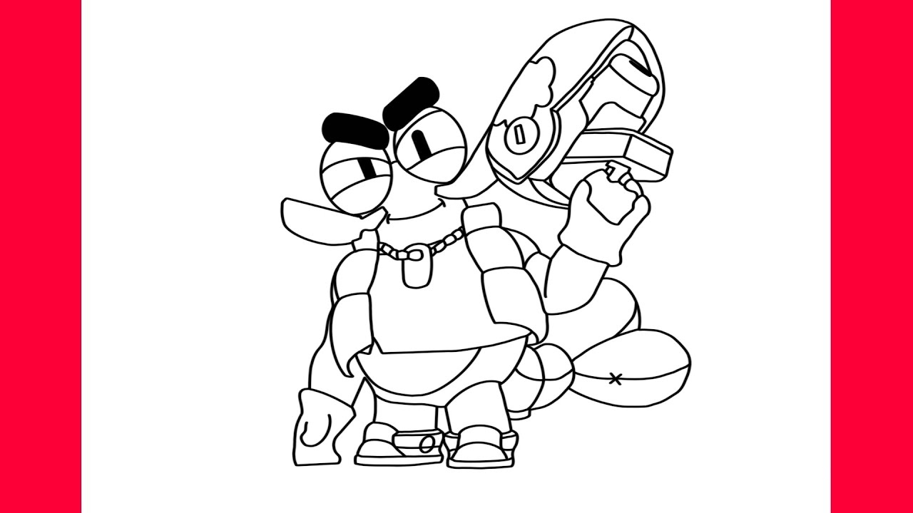 COMO DESENHAR CLANCY DO BRAWL STARS