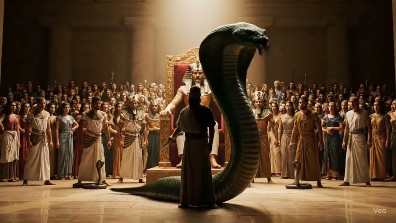 Musa (AS) vs Pharaoh 🐍 | The Staff that Swallowed the Illusions @inglimps #musa #islamichistory 