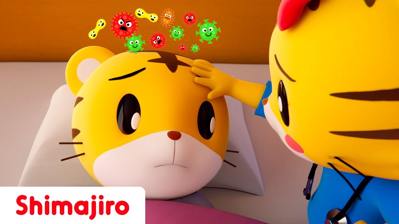 Songs to make kids feel better when they are sick | Shimajiro