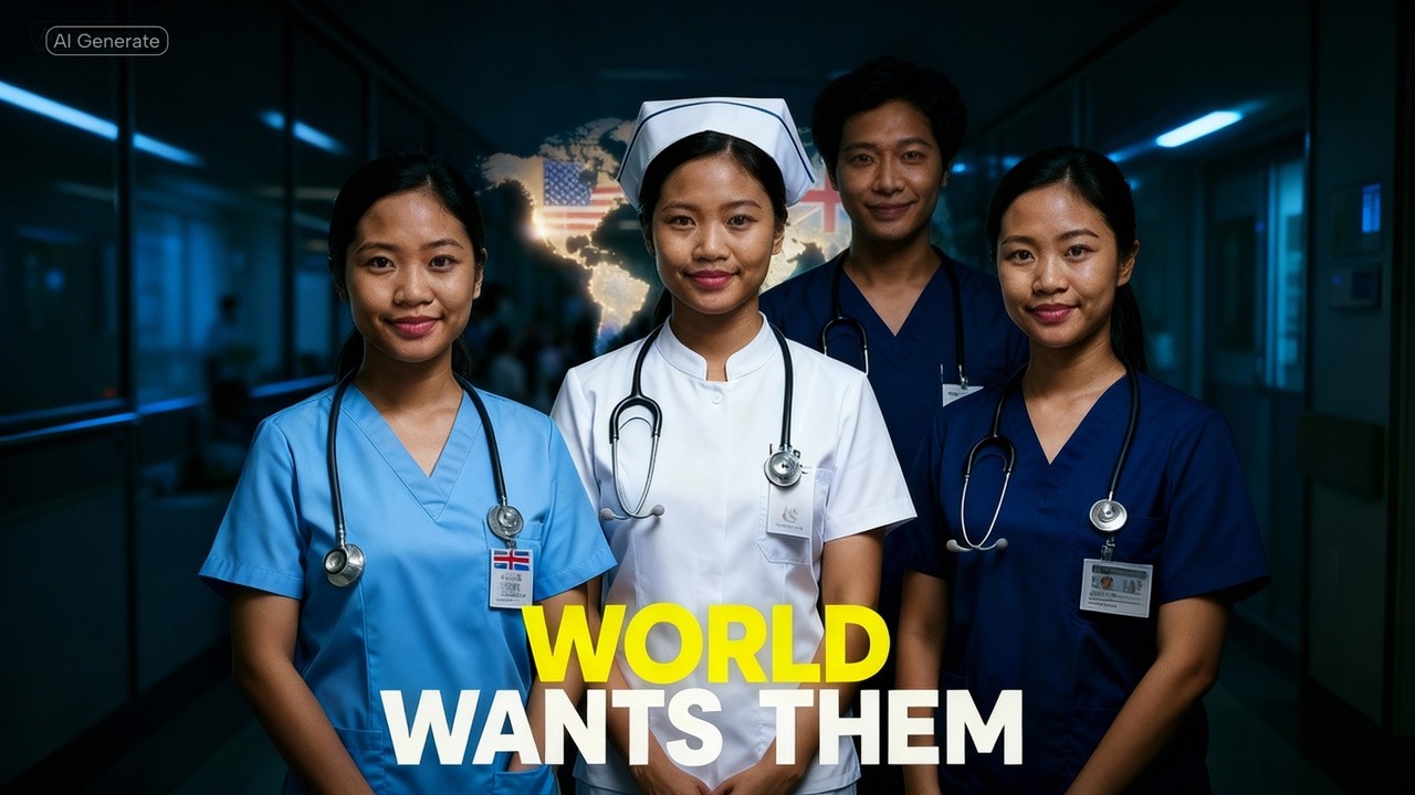 Rich Countries Fight for Filipino Nurses 