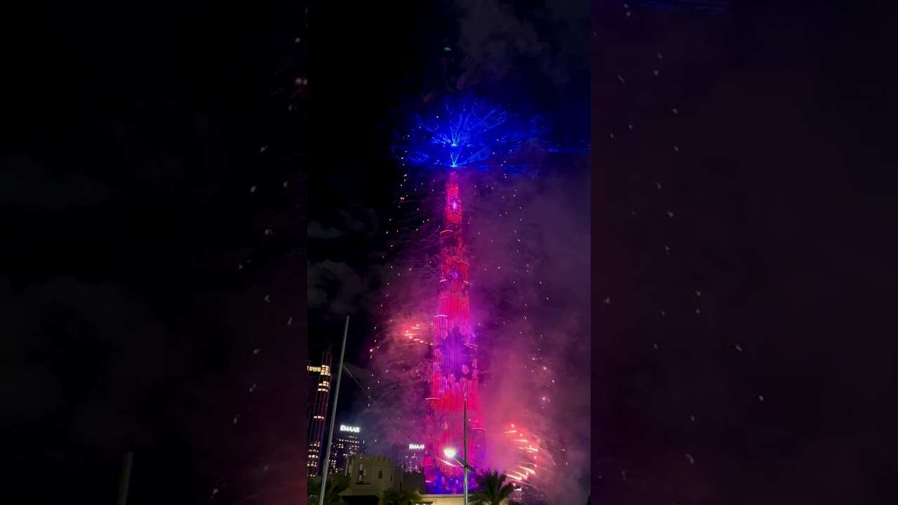 A sparkling start to the New Year at Burj Khalifa ✨