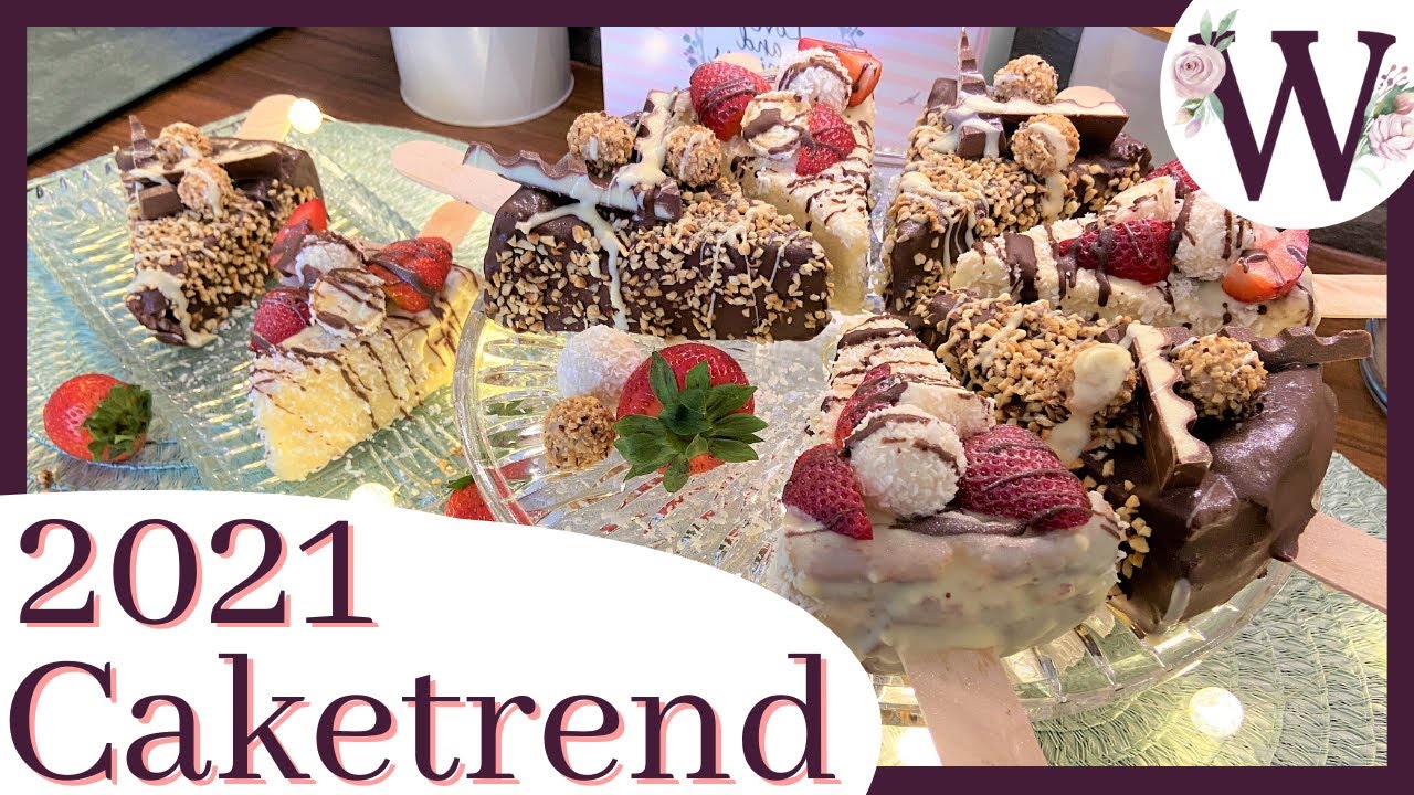 Käsekuchen am Stiel I Caketrend 2021 I Muttertagskuchen