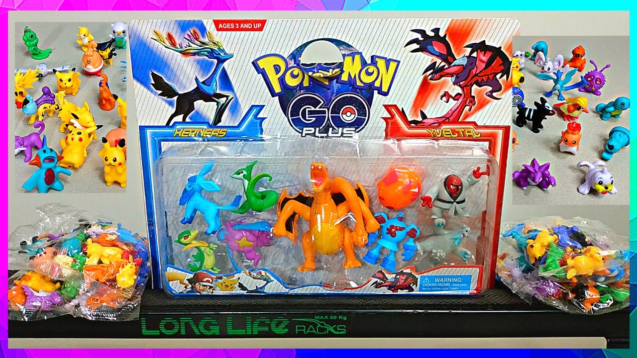 100 Bonecos Pokémon GO - Importados da China - Super Coleção - Pikachu