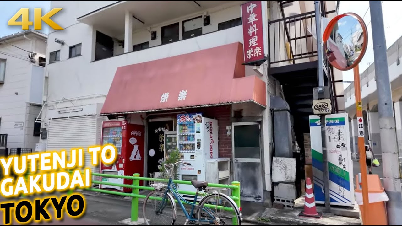 Slow walk in Tokyo: Yutenji to Gakugeidaigaku · Japan in 4K