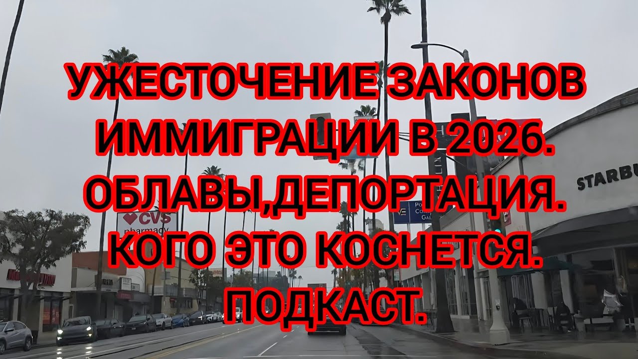 ИММИГРАЦИЯ 2026. РЕЙДЫ ICE. ПРИЧИНЫ,ПО КОТОРЫМ ПАСПОРТ США МОЖЕТ БЫТЬ АННУЛИРОВАН
