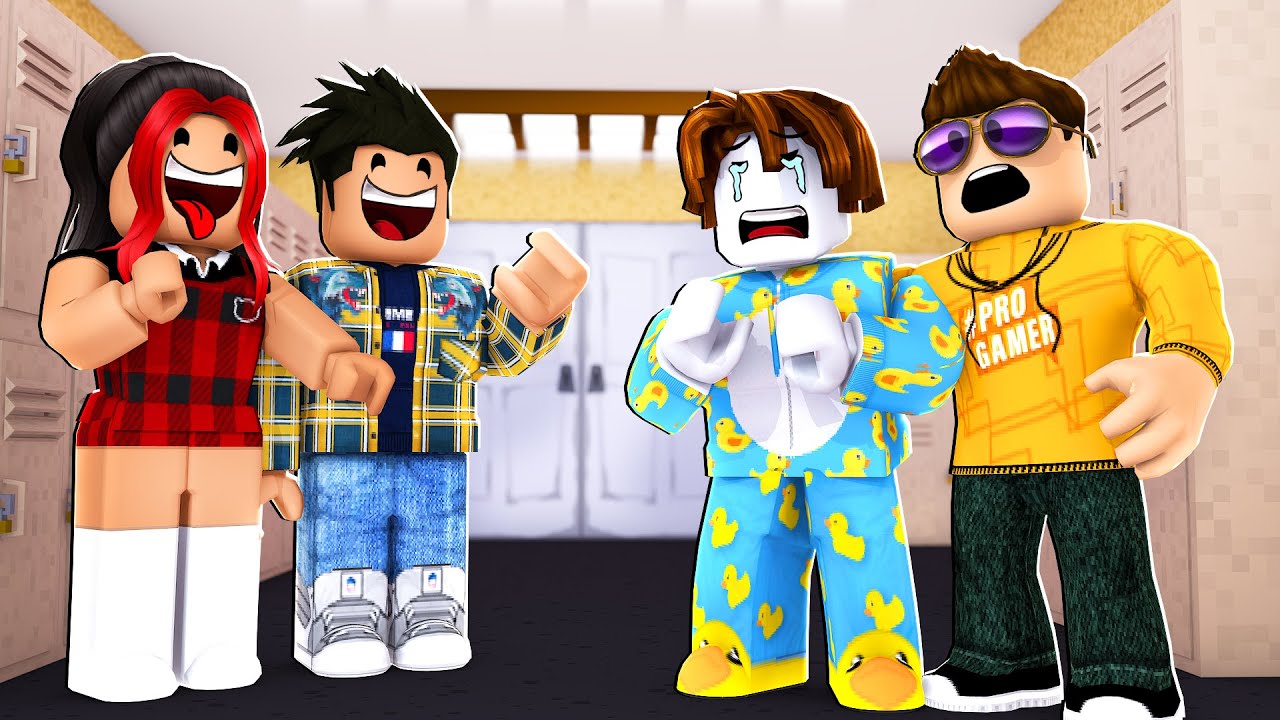 når man starter i *SKOLE* (roblox bully story)😌
