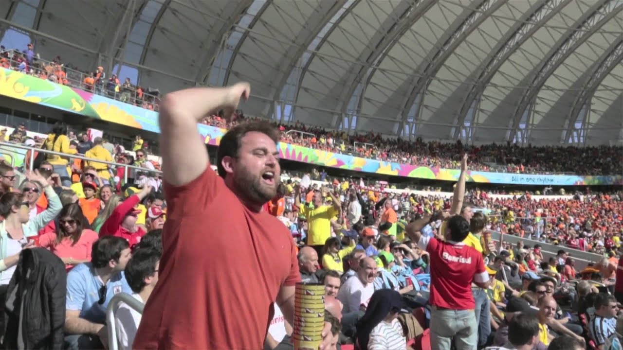 Eli's Aussie Army - Most Passionate Fans at The World Cup! | #EliInBrazil