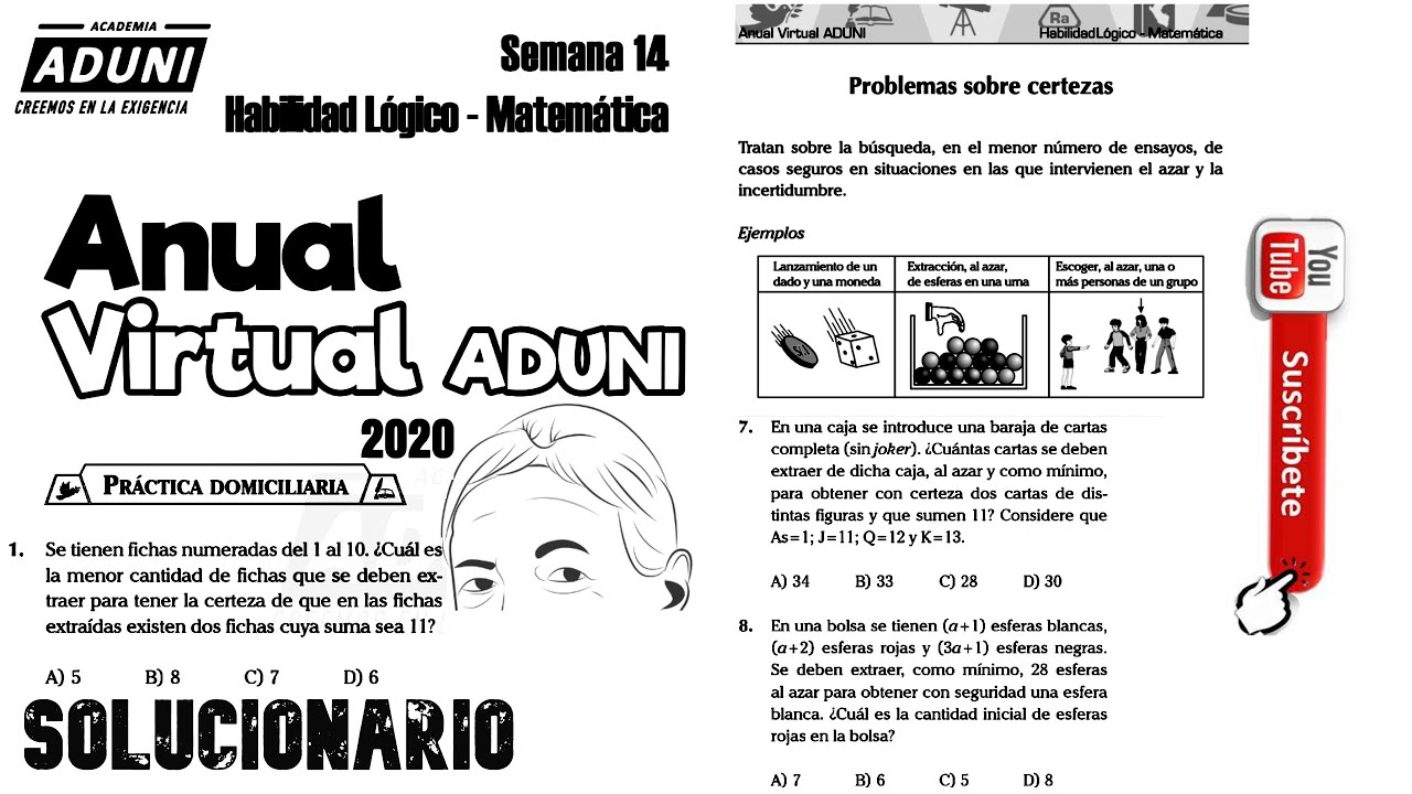 PROBLEMAS DE CERTEZAS