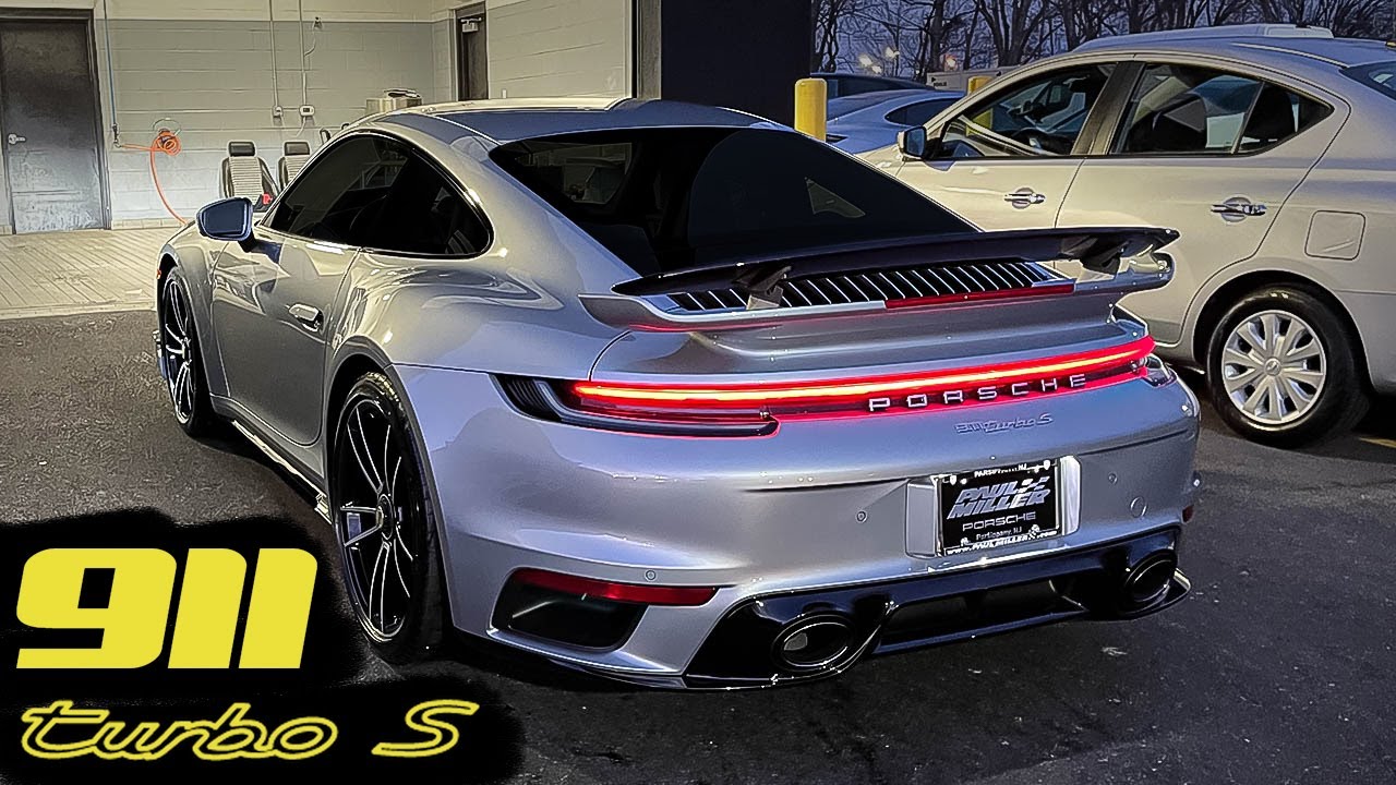 2021 Porsche 992 911 Turbo S Walkaround Review + Exhaust Sound Revs