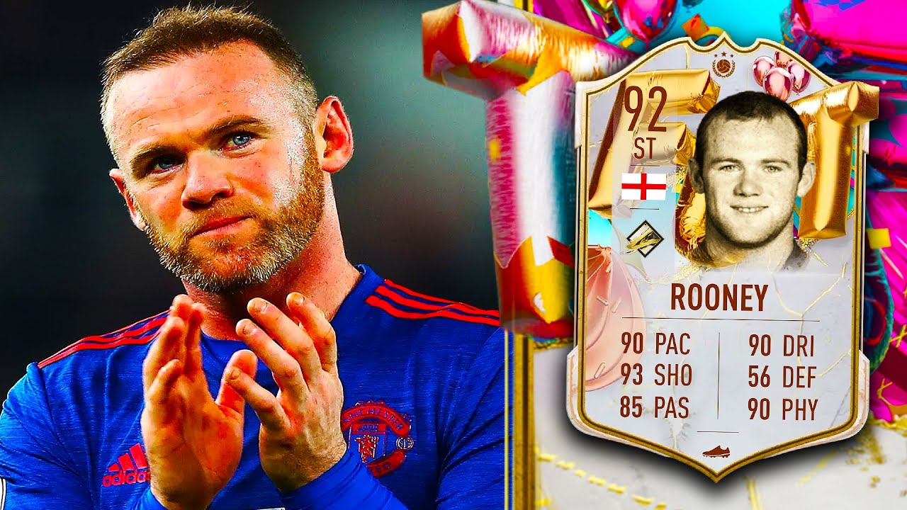 92 FUT BIRTHDAY ICON ROONEY PLAYER REVIEW - FIFA 23