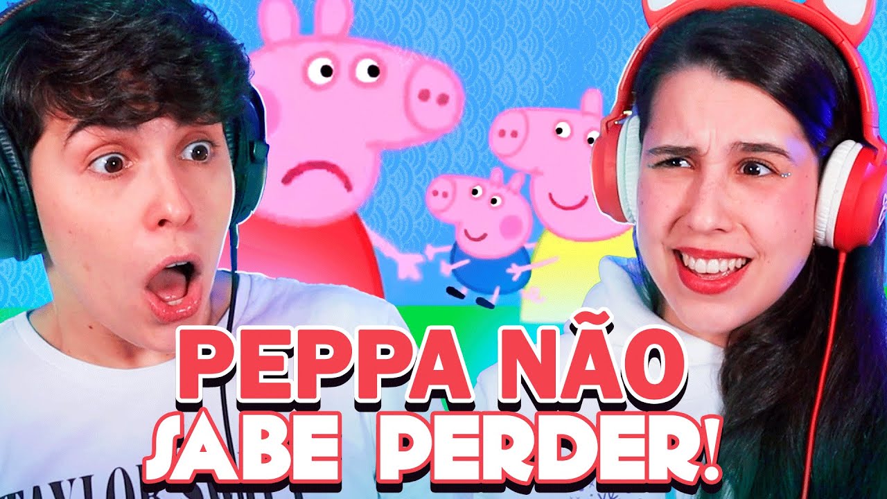 O DILEMA NA FAMÍLIA PIG! | react ft. @thaissaballut