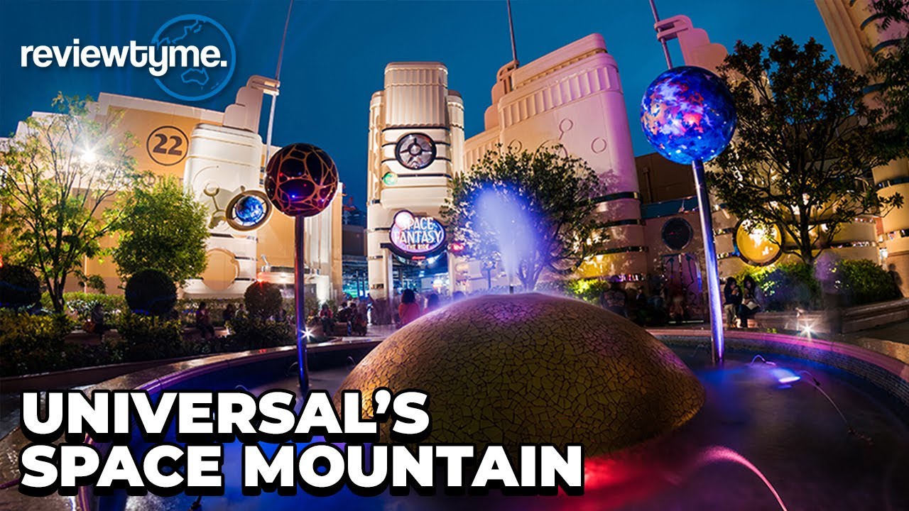 Странные космические американские горки от Universal Japan