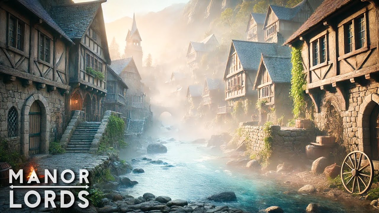 MANOR LORDS Relaxing Longplay: Building the DREAM VILLAGE... | Stress Relief & Fall Asleep