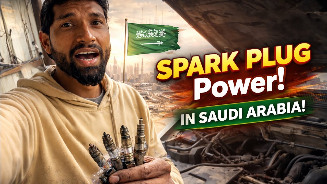 सऊदी अरब में स्पार्क प्लग चेंज Spark Plug Change in Saudi Arabia”🇸🇦 