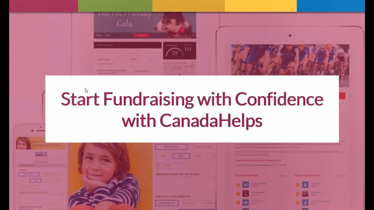 Start Fundraising with Confidence with CanadaHelps