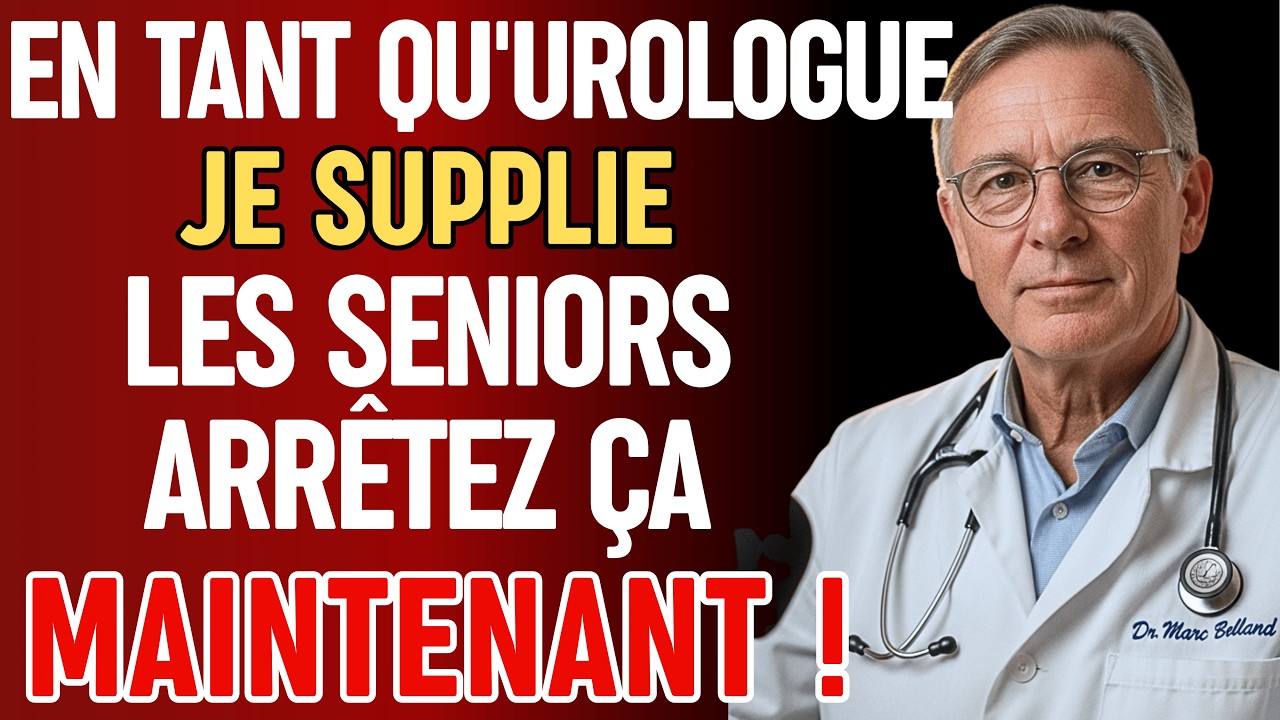 Urologue depuis 25 ans, je SUPPLIE les Seniors : Cette Habitude Grossit Votre Prostate !