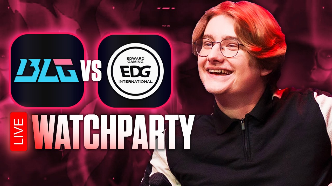 🔴 BLG vs EDG - VCT CN Kickoff 2026 #vctwatchparty​
