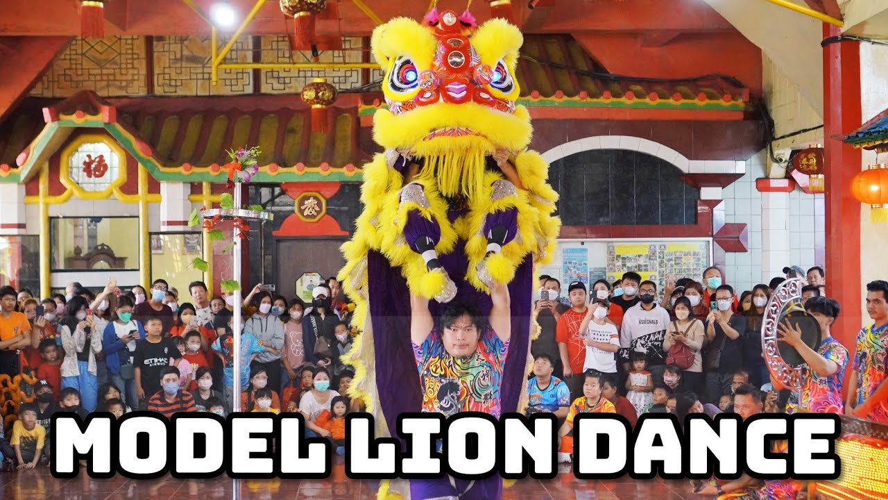 WOW ATRAKSI SUSUN 3 BARONGSAI MODEL LION DANCE BIKIN PENONTON TERCENGANG!!! 😲