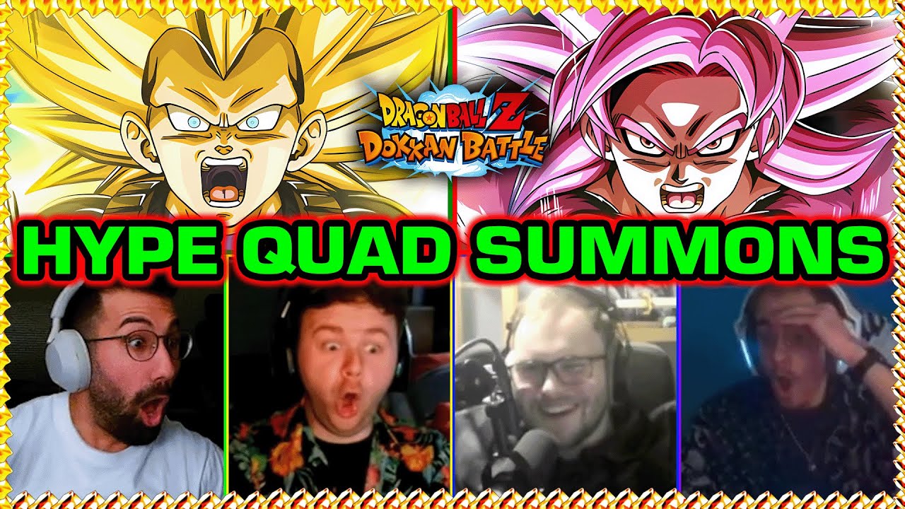 LR DAIMA SSJ3 VEGETA & SSJ4 GOKU QUAD SUMMONS - DER FILM (TEIL 1)! DBZ Dokkan Battle