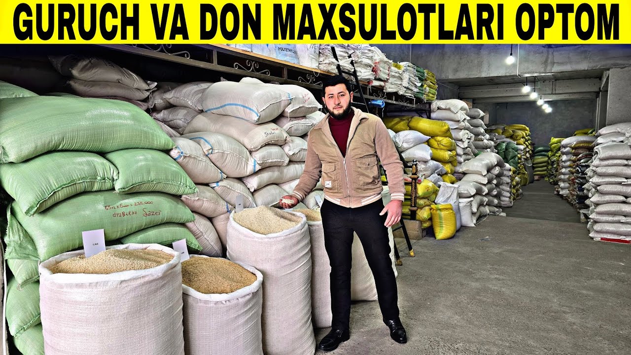 GURUCH DON YEM NARXLARI OPTIM ARZON JOYDAN