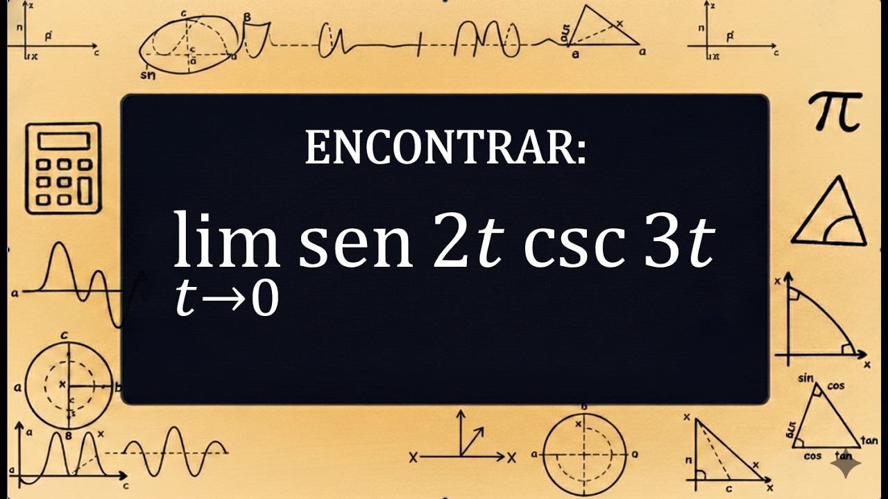 Límite de producto de seno con cosecante