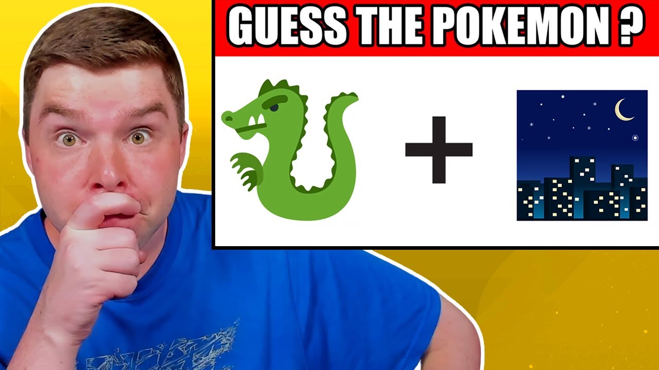 PokeTuber Tries to Guess Pokémon from Emojis
