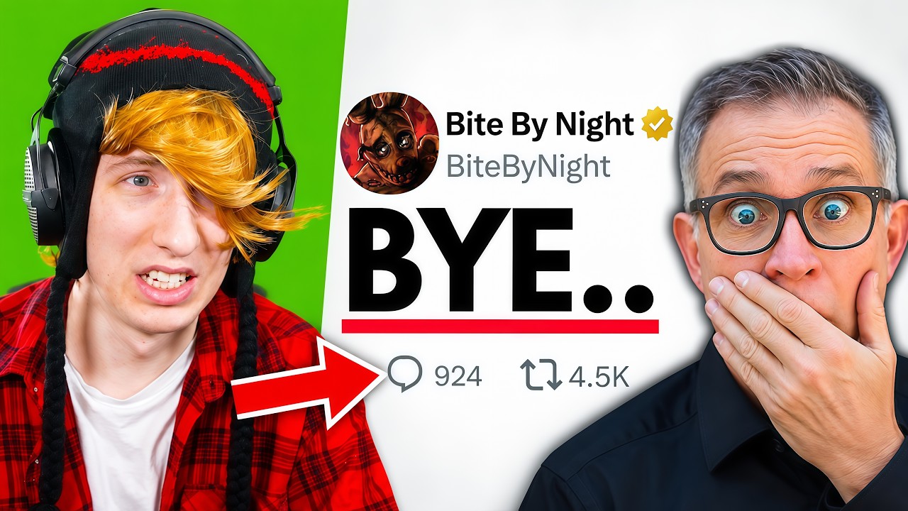 KreekCraft реагирует на то, как ЖАДНОСТЬ погубила Bite By Night..