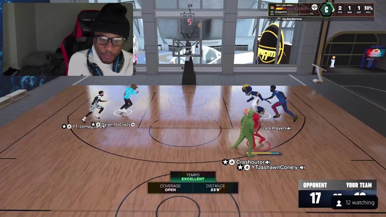 NBA2K26 LIVE!! BEST 6'8 ISO WITH BEST JUMPSHOT TAKING OVER PARK AND STAGE WITH VIEWERS!!!