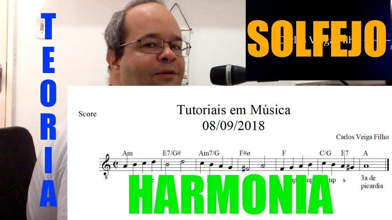 Estudando a teoria da música - 08/09/2018