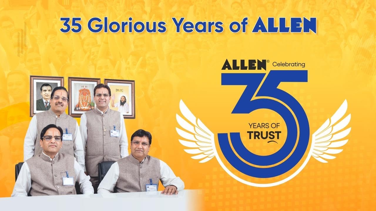 #35YearsOfALLEN ➡️ Special Message by ALLEN Directors ❤️