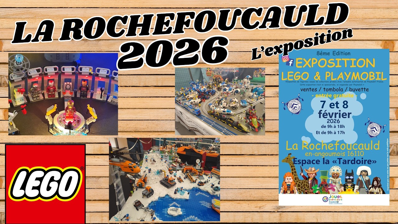Exposition LEGO de La Rochefoucauld 2026
