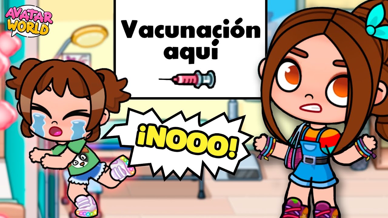 😂💉 ¡SARA SE NIEGA A VACUNARSE! ¡DESASTRE EN LA ESCUELA! 💉😂 AVATAR WORLD