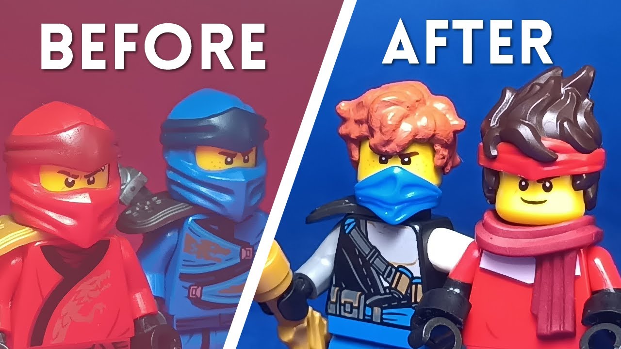 I redesigned NINJAGO characters!